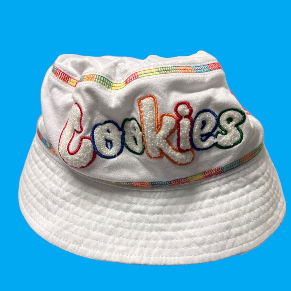 Cookies unisex rainbow bucket hat 🌈